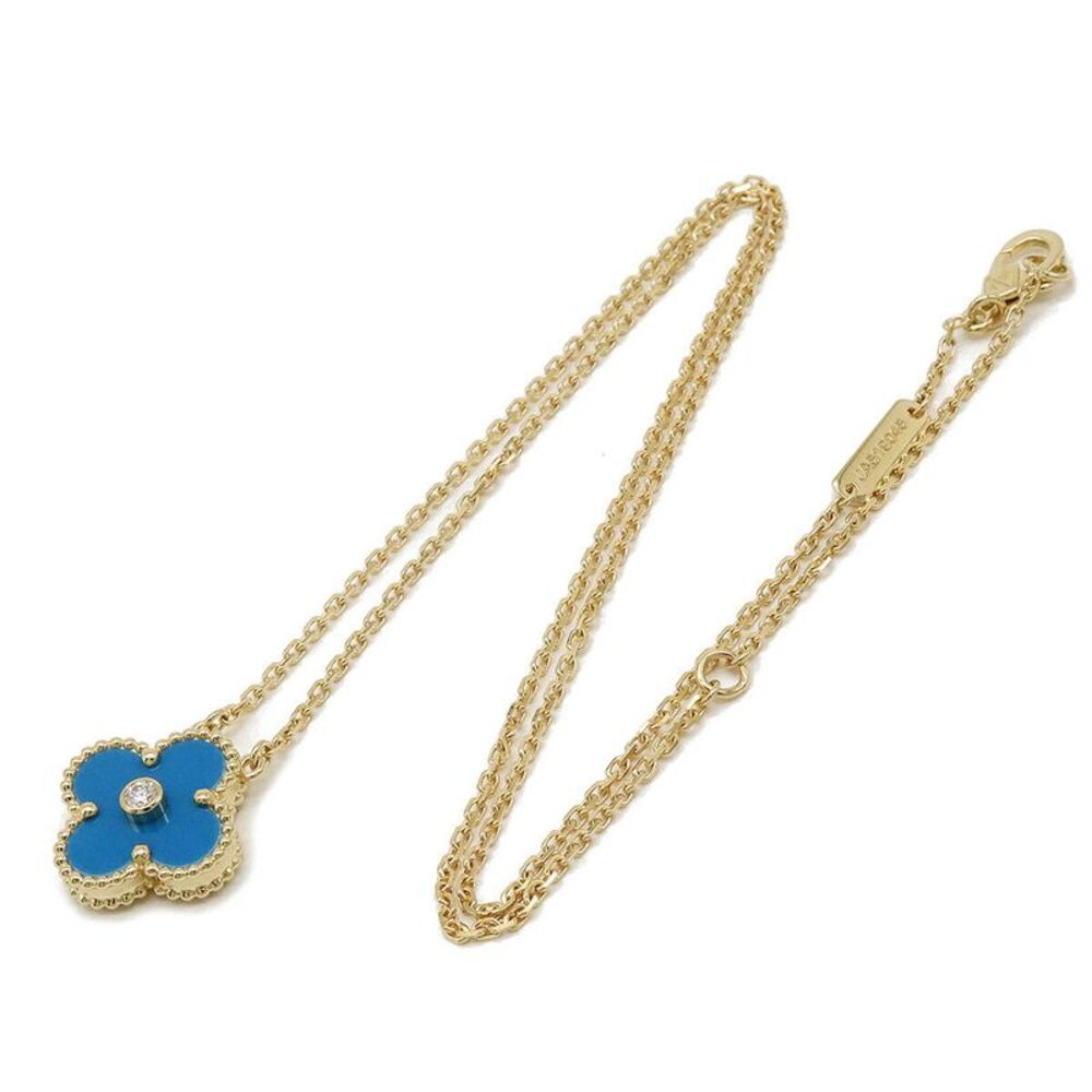 Van Cleef & Arpels Vintage Alhambra Necklace AU750 1PD - Picture 2 of 6